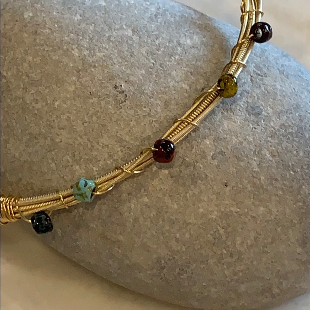 Handmade Guitar String Bangle - Picture 3 of 3